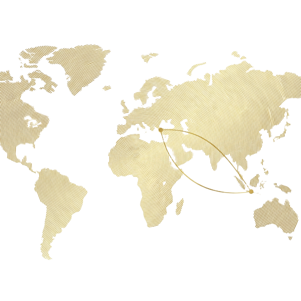 Hilay Global Presence Map